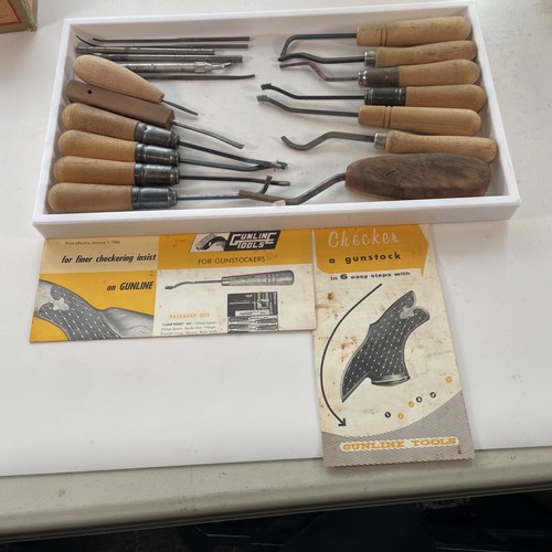 Huge lot checkering tools - of,